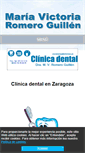 Mobile Screenshot of clinicadentalmvromero.com